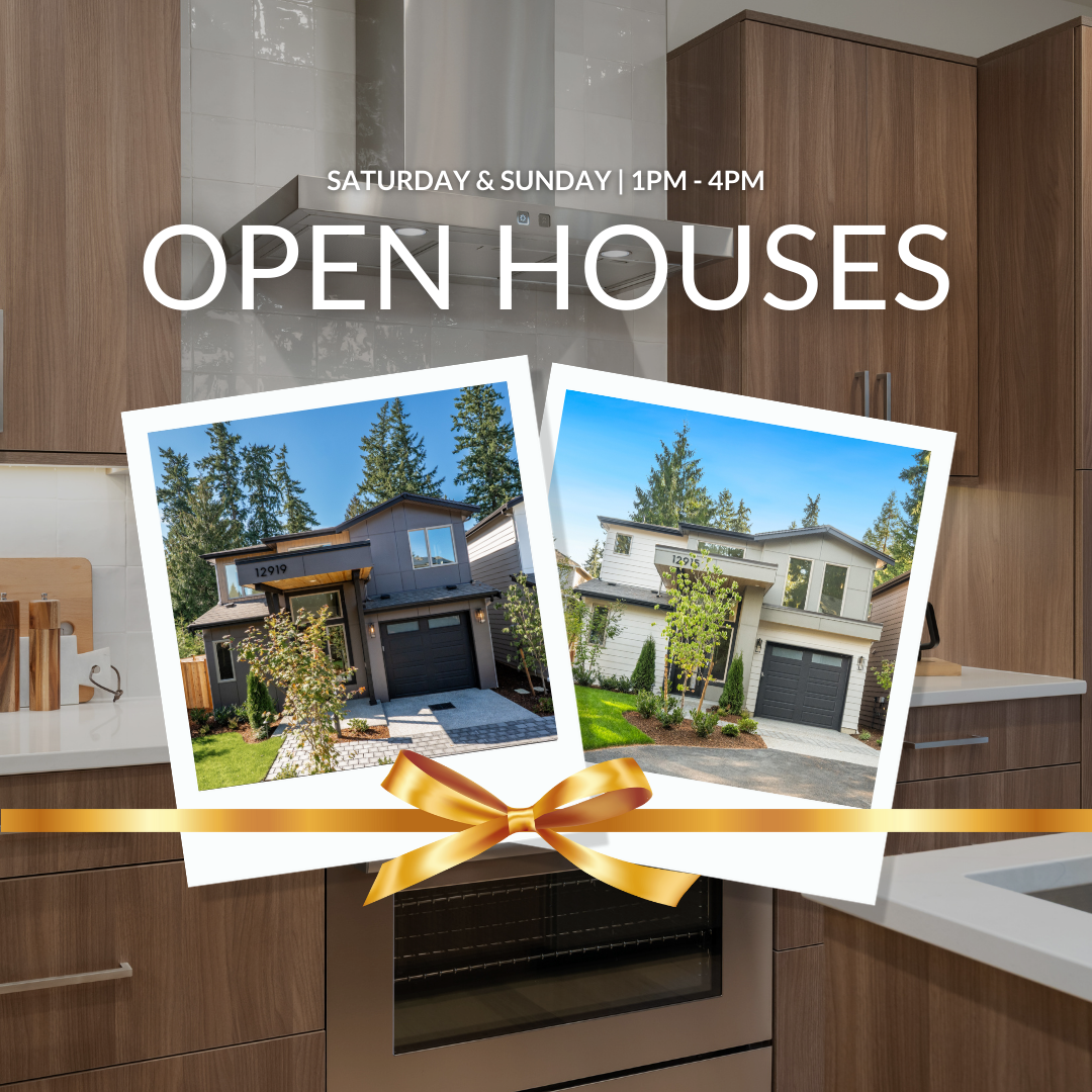 WEEKEND OPEN HOUSES