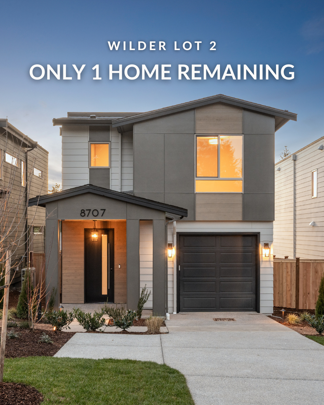 WILDER LOT 2- LAST ONE LEFT